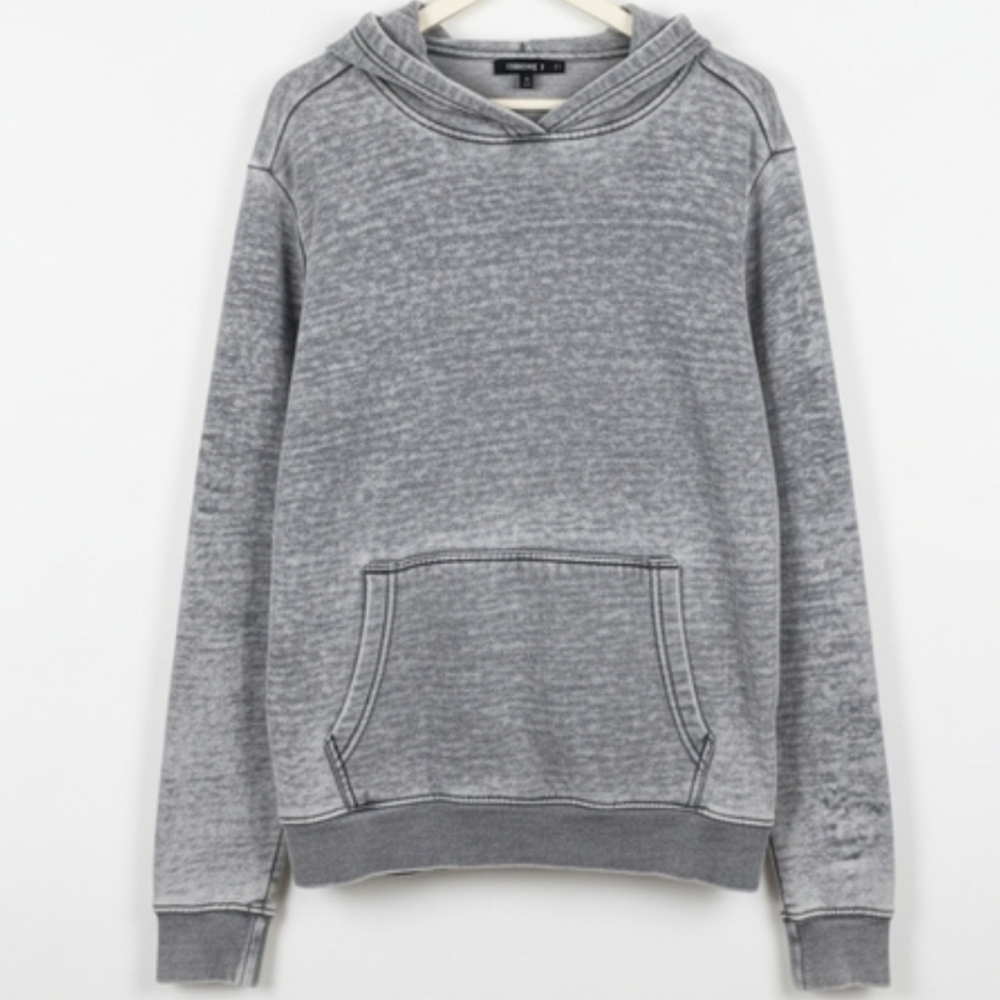 Forever 21 Gray Men's Hooded Sweatshirt Hoodie Men's Size Large